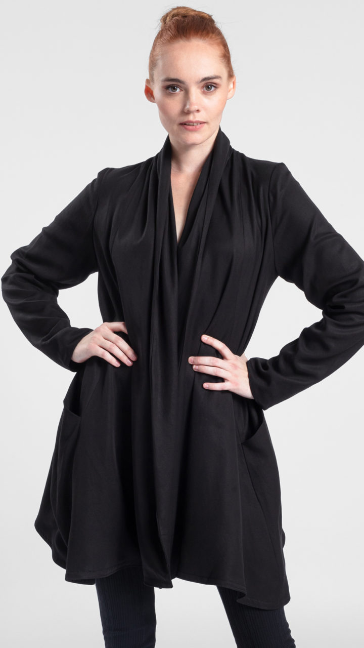 Blazer aus Biobaumwolle und Tencel